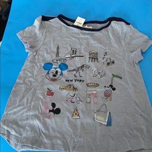 Gap & Disney NYC tee shirt NWT